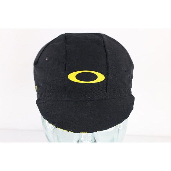 Vintage Oakley Spell Out O Logo Bicycle Cycling Hat Cap Black Italy One Size Vintage Oakley Cycling Hat Oakley Bicycle Hat Vintage Oakley Etsy