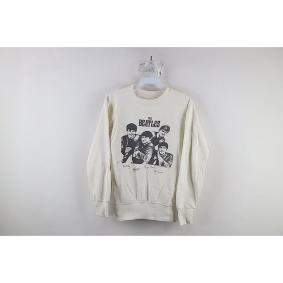 60s Womens Medium Distressed Spell Out The Beatles