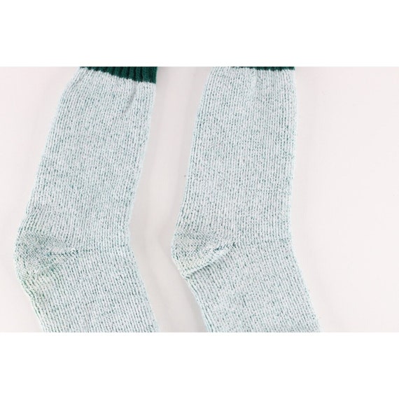 70s Streetwear Wool Blend Knit Winter Boot Socks … - image 3