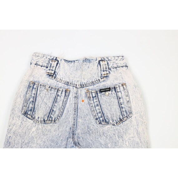 90s Streetwear Womens 26 Distressed Acid Wash Ple… - image 10