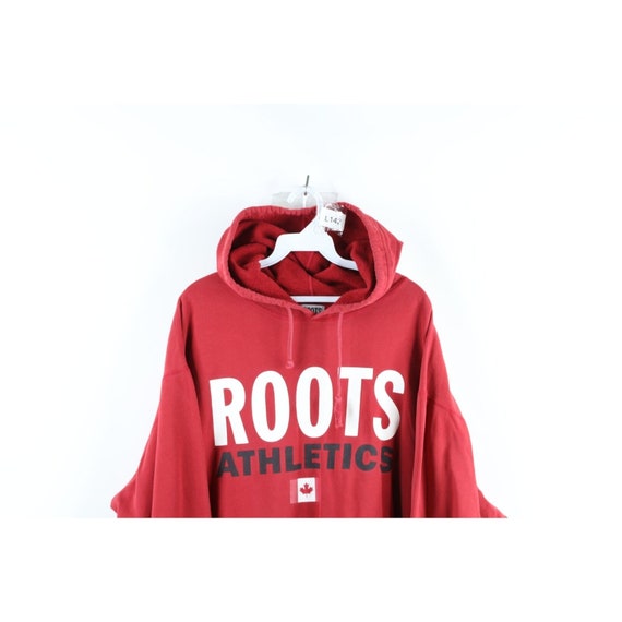 90s Roots Athletics Mens 2XL Distressed Spell Out… - image 2