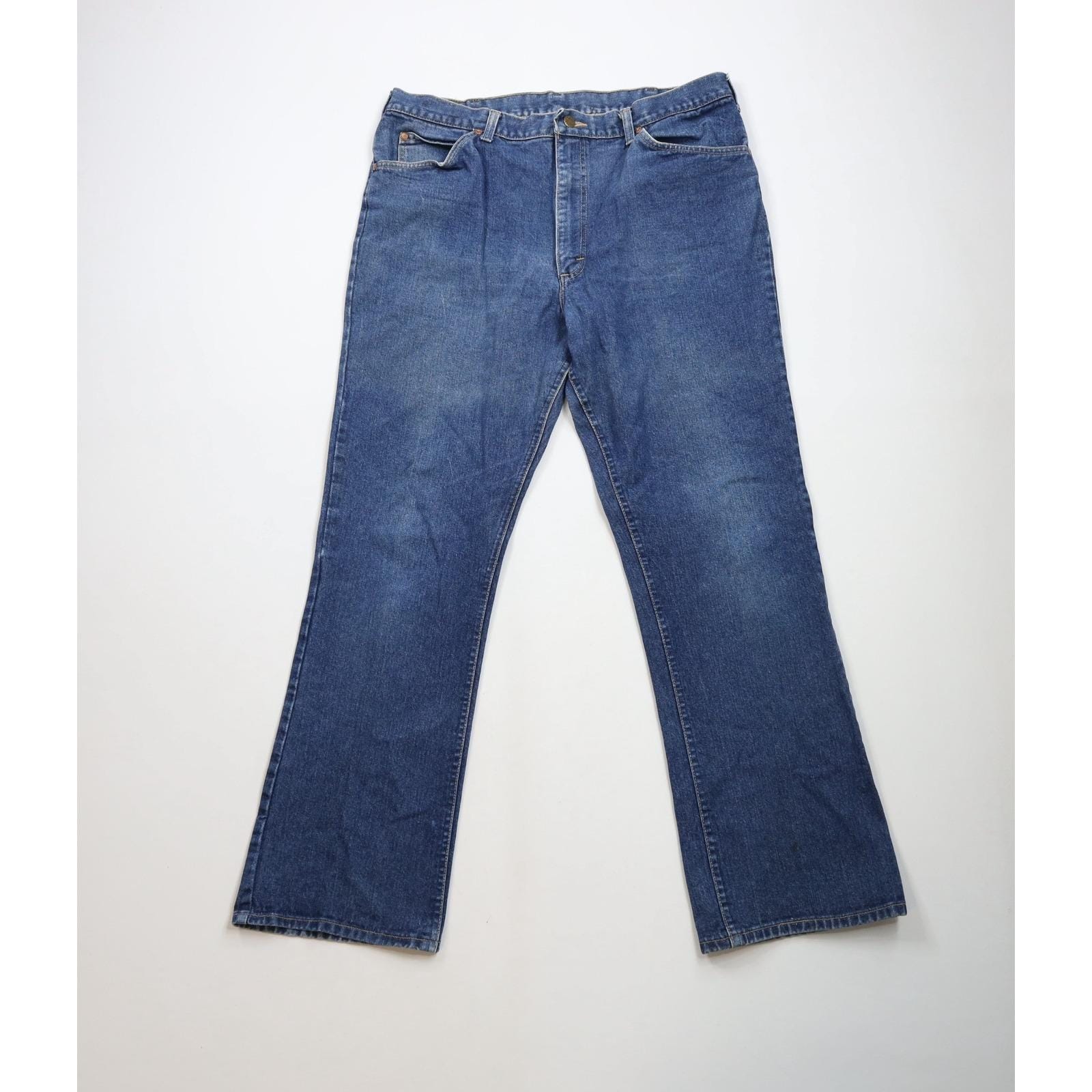 70s Lee Flared Jeans - Etsy