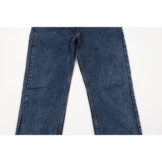 90s Levis 505xx Mens 36x34 Distressed Acid Wash R… - image 3