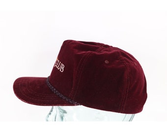 80s Streetwear Velvet Velour River Club Golf Course