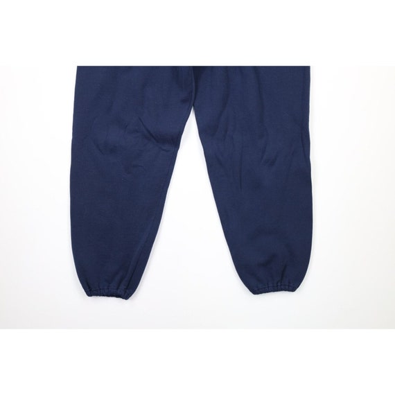 90s Streetwear Mens XL Faded Blank Sweatpants Jog… - image 3