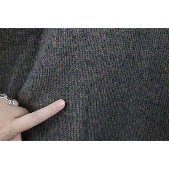 70s Streetwear Mens Size 46 Blank Shetland Wool K… - image 4