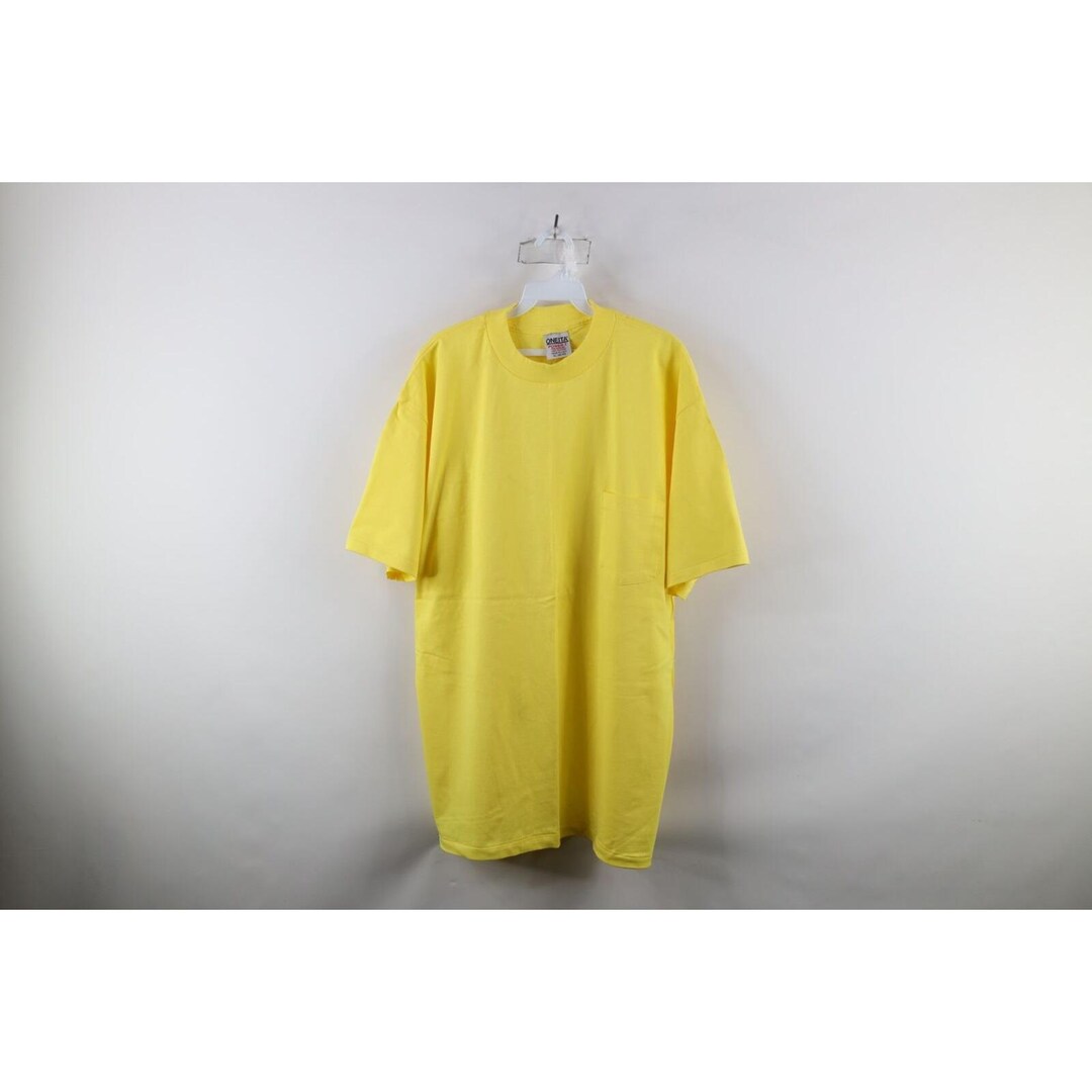 90'S Vintage Printed T-Shirt, Men's XL unclear black type Vintage Second Hand