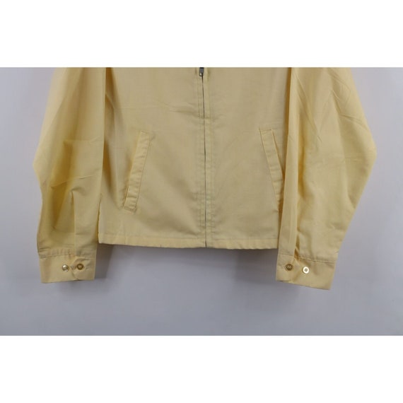 70s Streetwear Mens Small Blank Full Zip Cafe Rac… - image 3