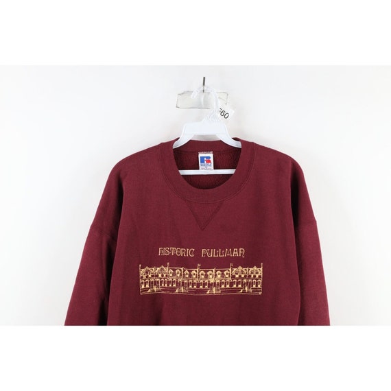 90s Russell Athletic Mens XL Historic Pullman Chi… - image 2