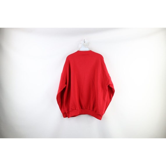 90s Streetwear Womens XL Faded Christmas Santa Cl… - image 7