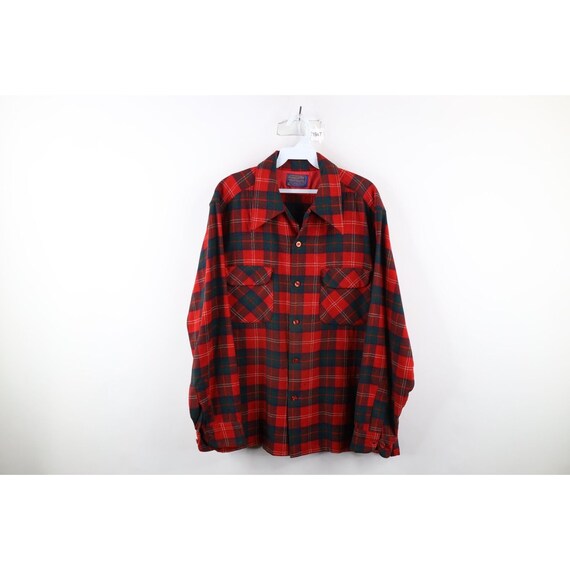 70s PENDLETON Wool Board Shirt
