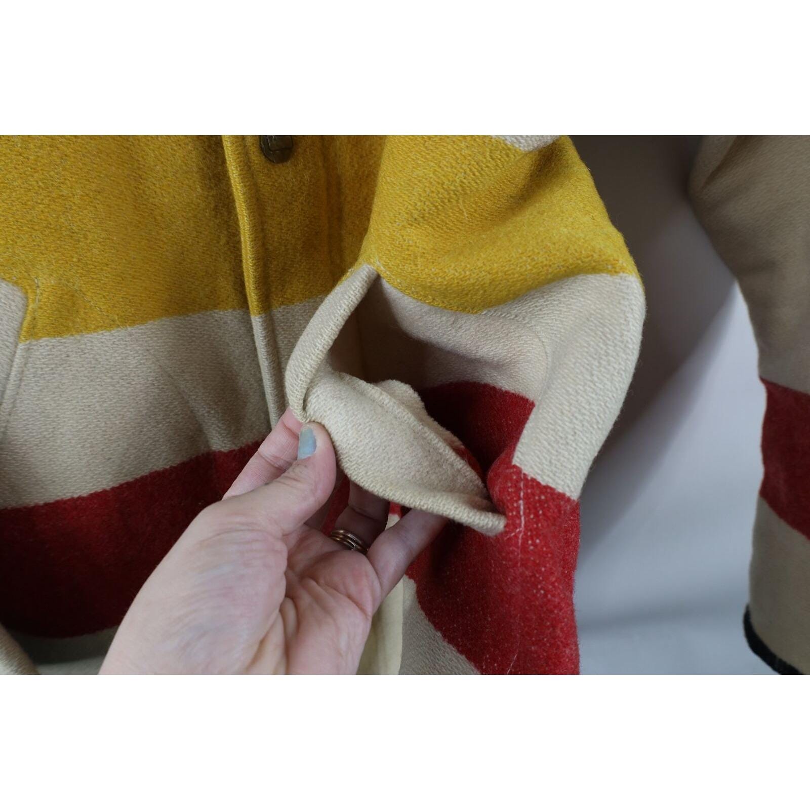 USA製 70's Vintage Woolrich Blanket JKT Vintage 1970's//woolrich Women's Hooded Winter Blanket Coat
