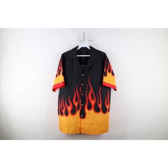 Camicia con fiamme deals