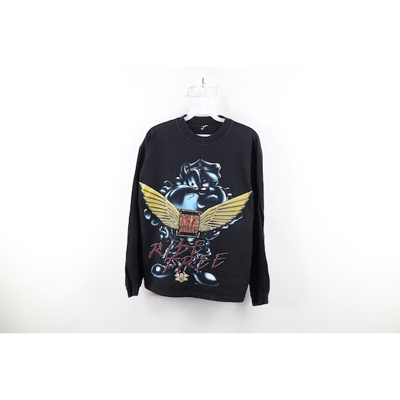 90s Looney Tunes Mens Small Faded Tazmanian Devil… - image 1