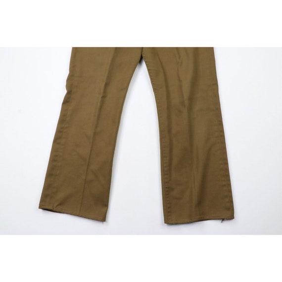 70s Lee Riders Mens 34x28 Faded Wide Leg Bell Bot… - image 3