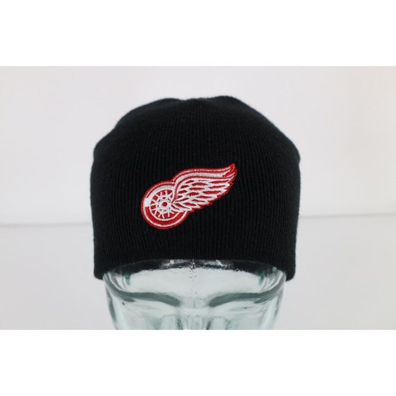 90s Detroit Red Wings Hockey Winged Wheel Knit Win