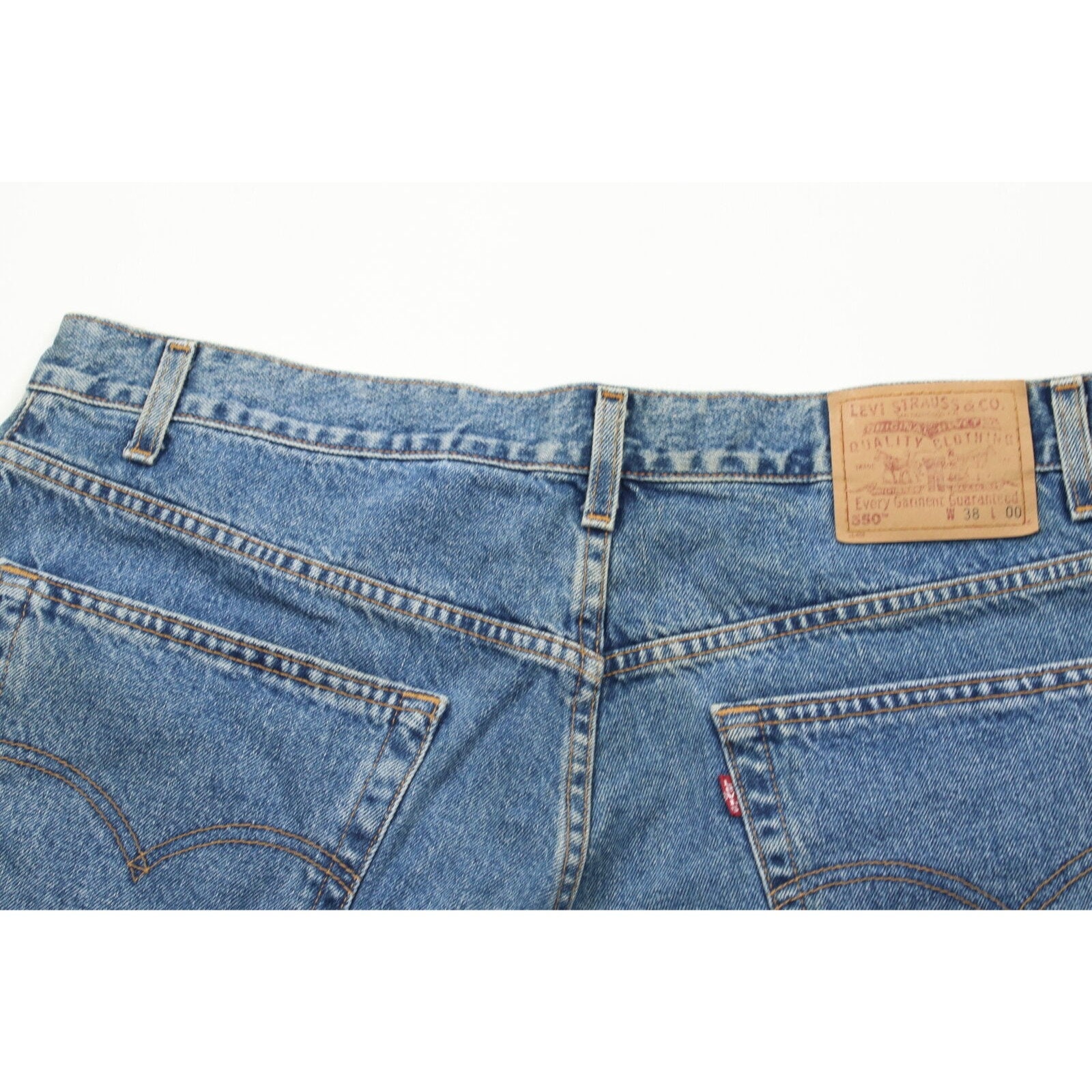 90s Levis 550 Mens 38 Distressed Relaxed Fit Denim Jean