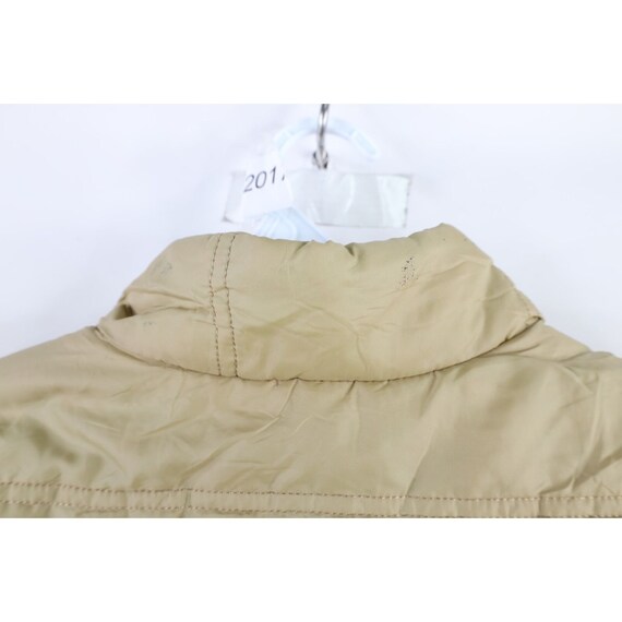 70s Streetwear Mens Size Medium Full Zip Puffer V… - image 8