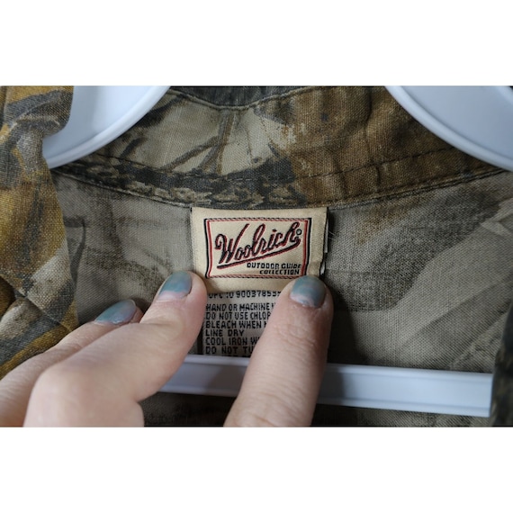 90s Woolrich Mens 2XL Faded Realtree Camouflage S… - image 7