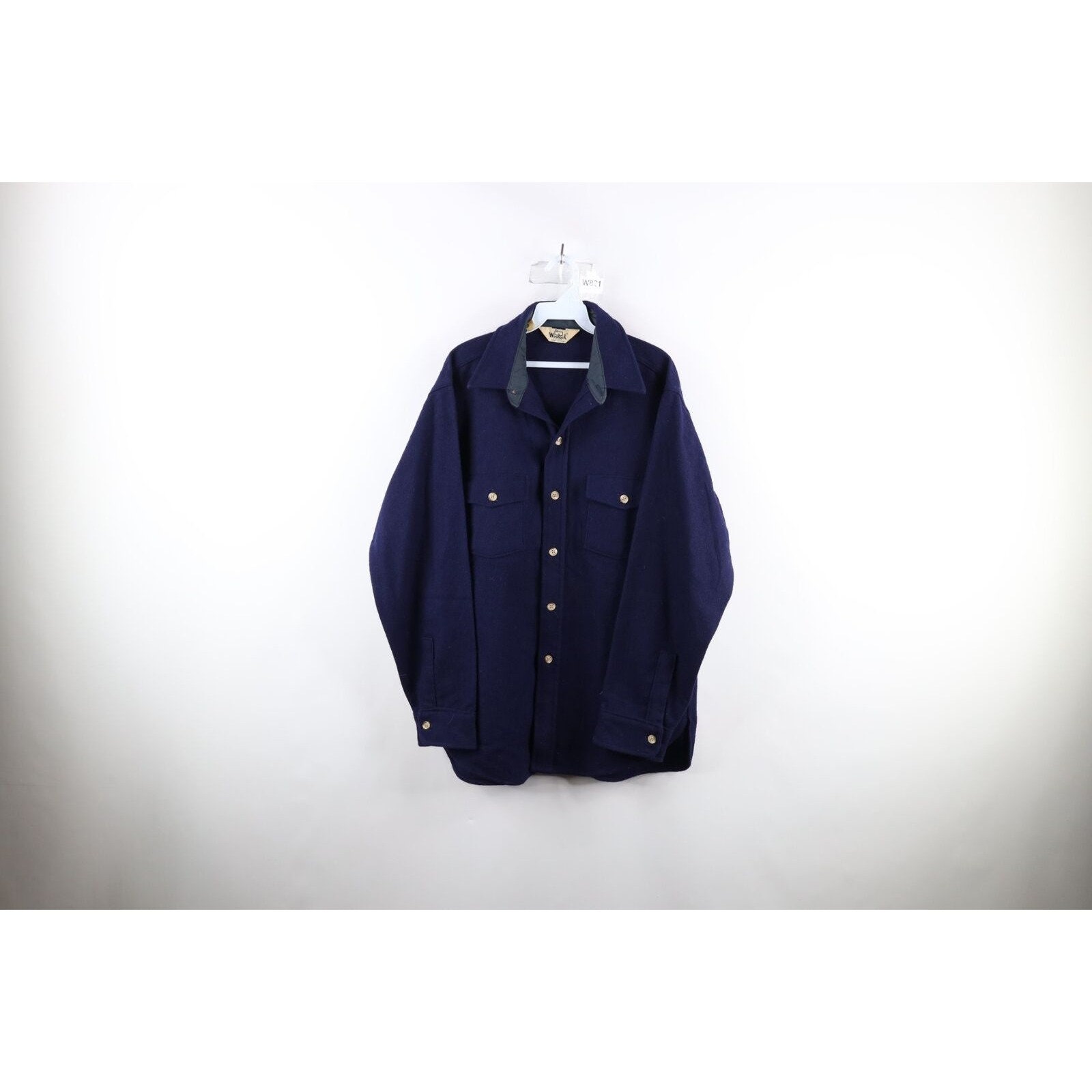 60s 70s Woolrich Mens Large Wool CPO Shirt Jacket Jac Shirt 60s 70s Woolrich Mens Large Wool CPO Shirt Jacket Jac Shirt