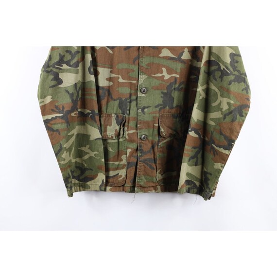 60s 70s Streetwear Mens Medium Water Repellant Ca… - image 3