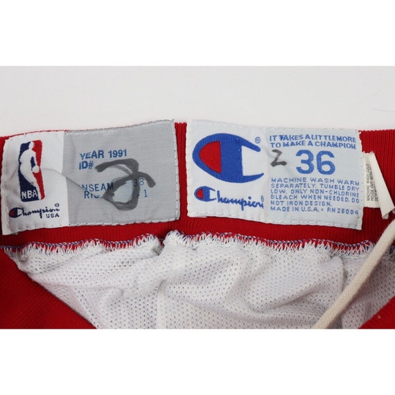 90’s Detroit Pistons Blue Men's Tearaway Pants by Champion main image 0