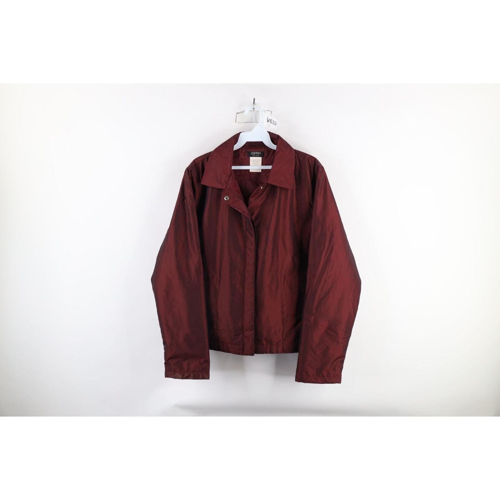 Esprit Red Jacket Etsy