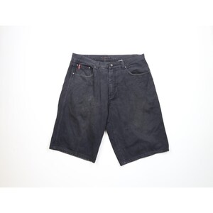 Pelle Pelle Denim Jean Shorts Baggy Hip Hop Skater Size 38