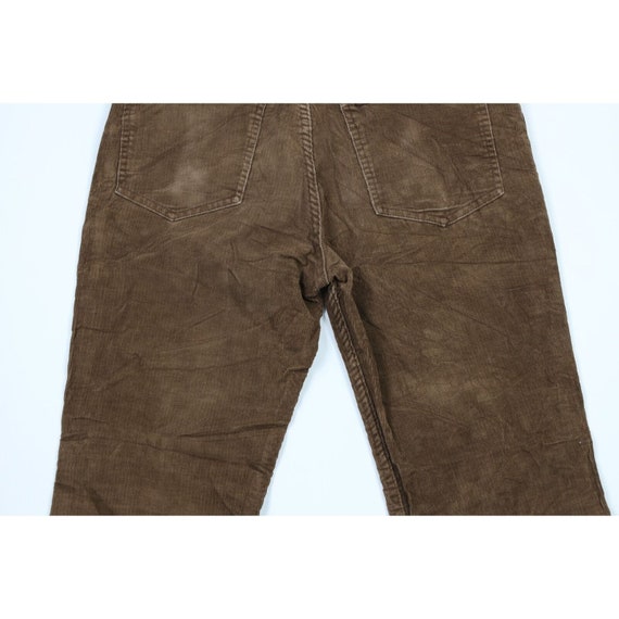 70s Gap Mens 32x31 Faded Flared Bell Bottoms Cord… - image 9