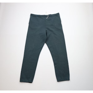 New Vtg Russell Athletic PRO Cotton Men's Green Track Warm