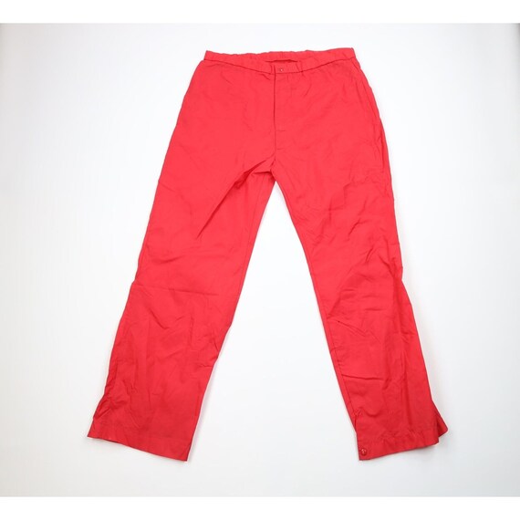 Red windbreaker pants hotsell