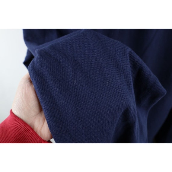 90s Ralph Lauren Mens XL Distressed Long Sleeve R… - image 7
