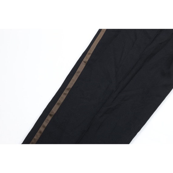 30s Bespoke Mens 36x33 Wool Blend Tuxedo Dress Pa… - image 5