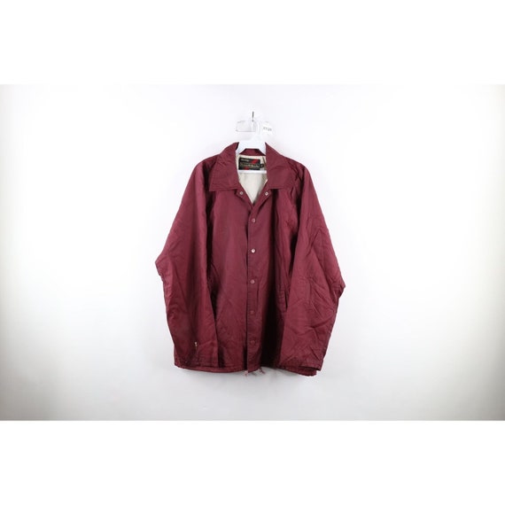 70s Streetwear Mens Large Thrashed Blank Lined Co… - image 1