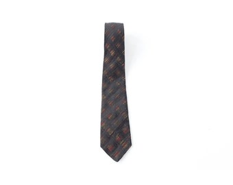 Burberry black skinny tie outlet