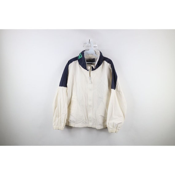 90s Nautica Mens Size Medium Distressed Spell Out… - image 1