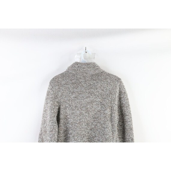 70s Streetwear Womens Small Wool Blend Knit Pullo… - image 6