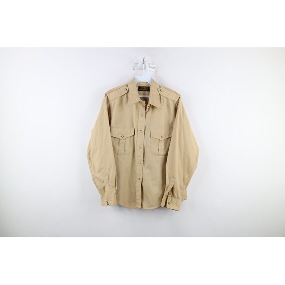 70s Eddie Bauer Womens 16 Distressed Military Safa