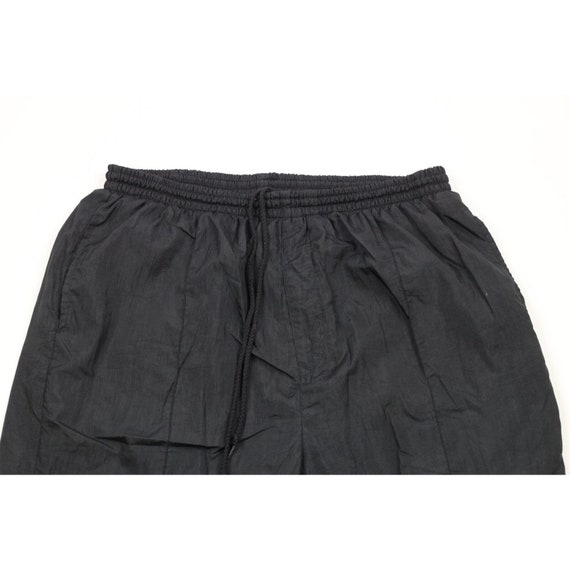 90s Streetwear Mens XL Faded Blank Lined Wide Leg… - image 2
