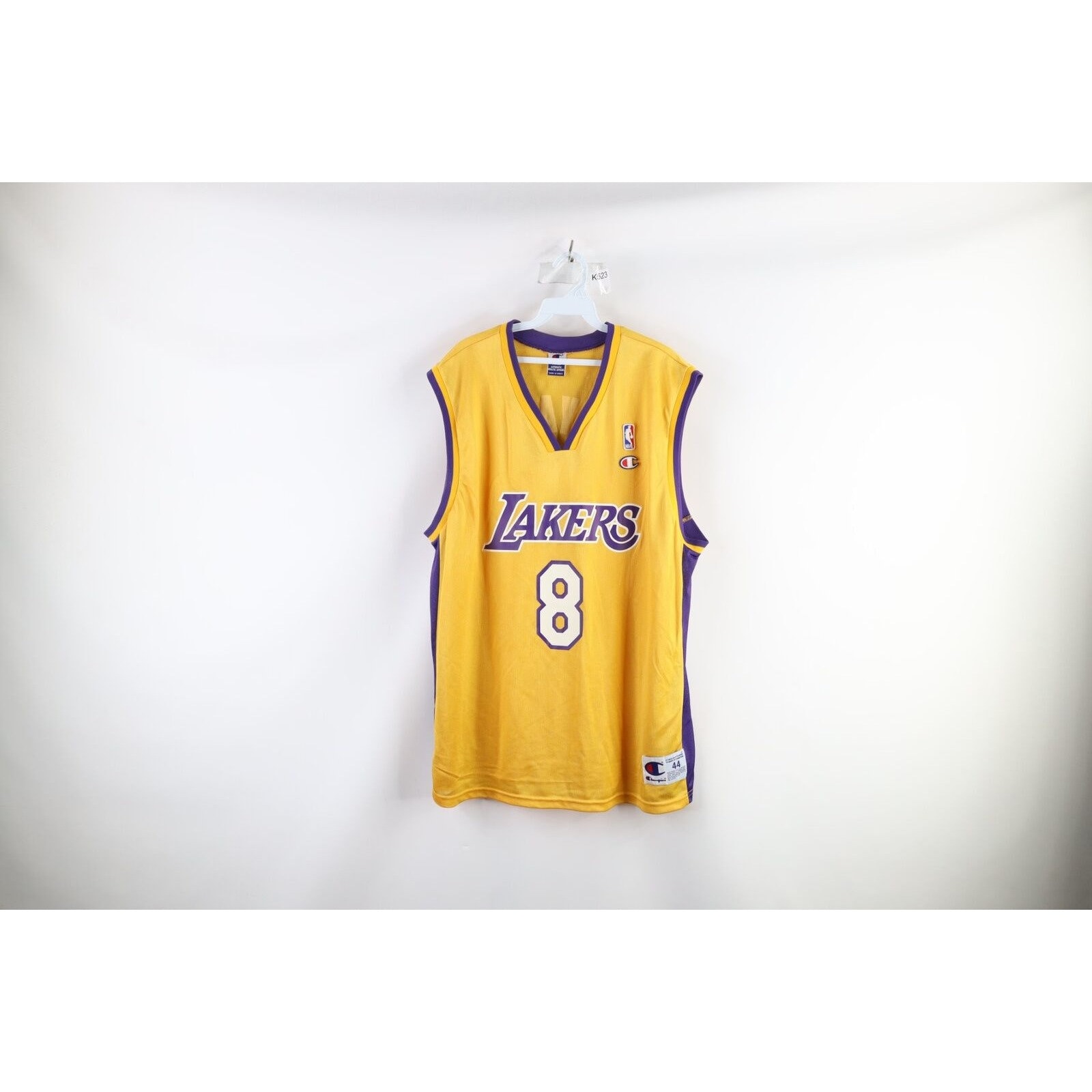 Kobe Bryant signed Lakers #8 Basketball jersey framed Rookie