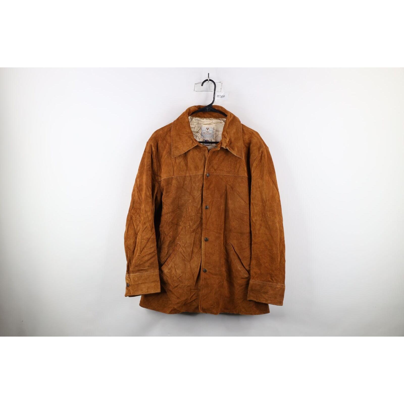 60s70s SuèdeCalifornian 42inch jacket - ピーコート・ウールコート