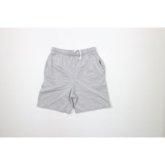 90s Streetwear Mens Medium Blank Above Knee Cotto… - image 1