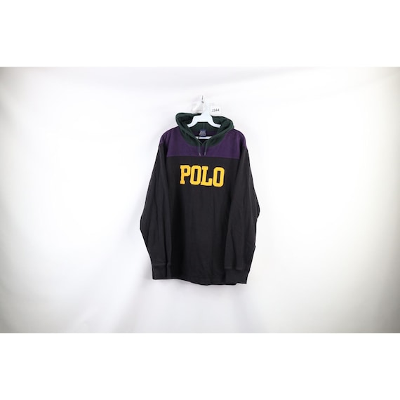 NOS Vintage 90s Ralph Lauren Mens XL Spell Out Block Letter