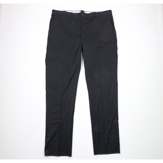 80s Streetwear Mens 44x37 Cotton Twill Mechanic W… - image 1