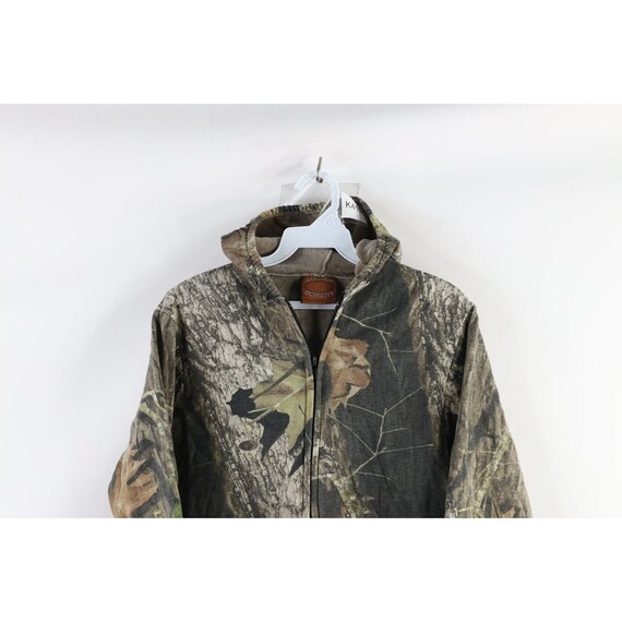 90s Streetwear Womens Small Faded Camouflage Full… - image 2