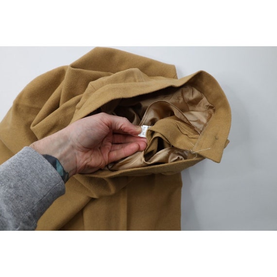 70s Streetwear Womens 14 Lined Wool Bell Bottoms … - image 7