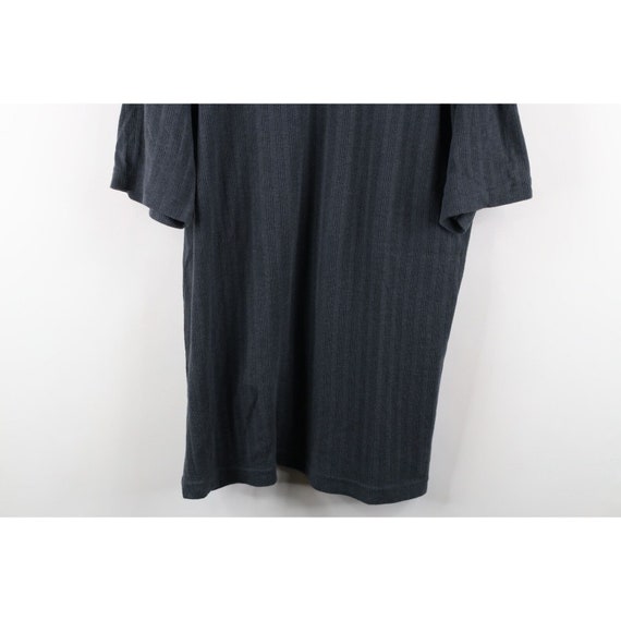 90s Streetwear Mens Large Faded Striped Ribbed Kn… - image 3