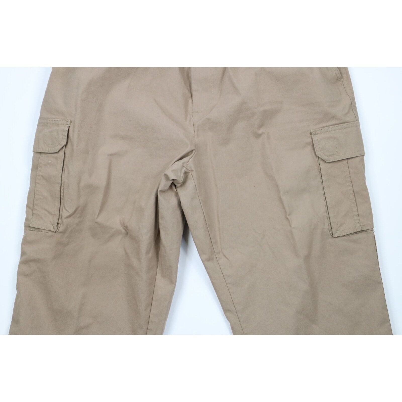 READYMADE 24SS CARGO PANTS ワイド　ヴィンテージ 90s Streetwear Mens 44x28 Faded Wide Leg Cargo Pants Chinos