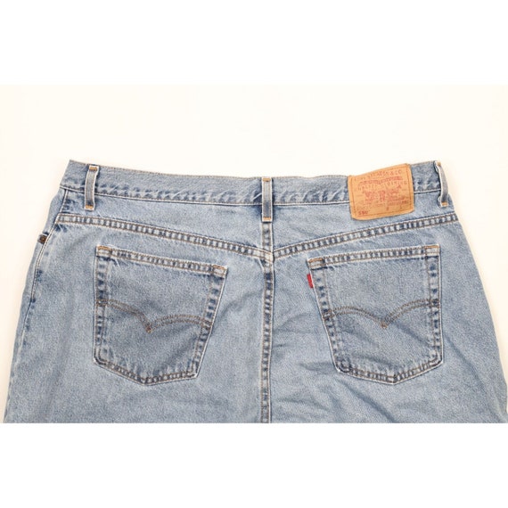 Vintage Y2K 2001 Levis 550 Womens 22 Distressed R… - image 9