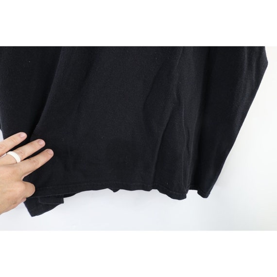 90s Streetwear Mens 4XL Faded Blank Short Sleeve … - image 4